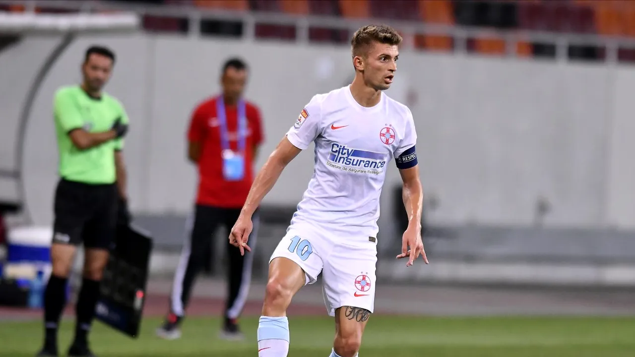 Florin Tănase, depistat din nou cu COVID -19! Numărul jucătorilor de la FCSB infectați cu virusul asiatic a ajuns la 15