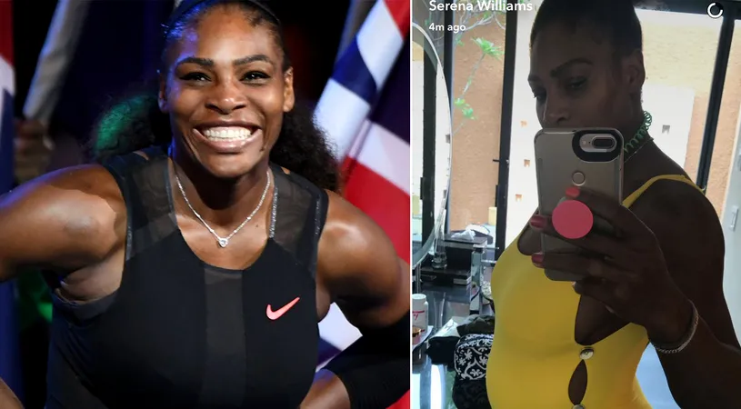 Vestea care a luat prin surprindere tenisul mondial. Serena Williams a confirmat totul cu o imagine: E ÎNSĂ‚RCINATĂ‚. Când urmează să nască