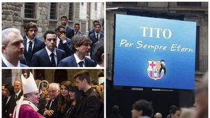 Ceremonie emoționantă în memoria lui Vilanova. "Ai fost îngerul meu păzitor"