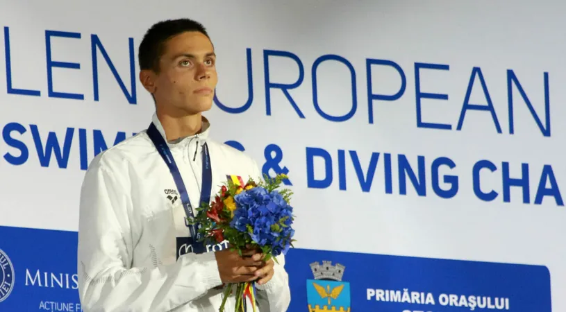 David Popovici, lovitură cu un nou contract! A semnat cu firma miliardarului Daniel Dines