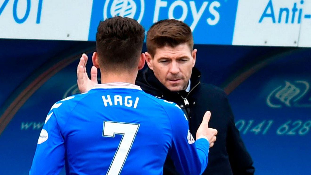 Glasgow Rangers, primul eșec din acest sezon după 27 meciuri fără înfrângere! Ianis Hagi, cartonaș galben în cele 5 minute jucate