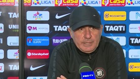 Gheorghe Hagi, supărat pe jucătorii săi după eșecul cu FC Voluntari: „Adversarul a ajuns o dată în careu. Fotbaliștii mei sunt total eronați în gândire"