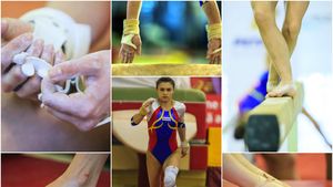 FOTO | Cicatrici de campioană. Povestea neștiută a unei medalii: operații, bandaje, bătături și mâini însângerate. "Robocop" Bulimar și drumul dureros spre Europenele de la Montpellier
