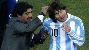 Maradona a început tare 2019: "Messi nu va fi niciodată un lider"