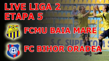 Sorian de trei puncte** FCMU Baia Mare - FC Bihor 0-1