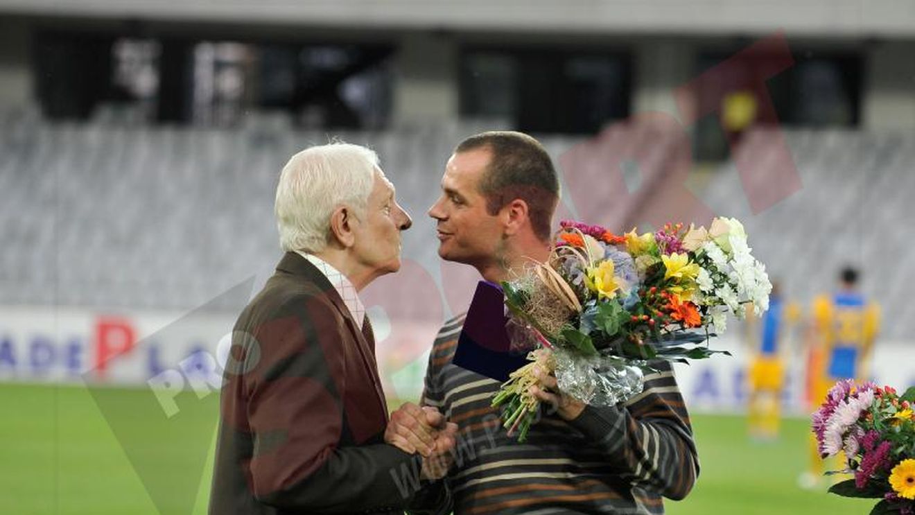 Zsolt Szilagyi și Alin Rațiu, premiați de "U" Cluj la retragere