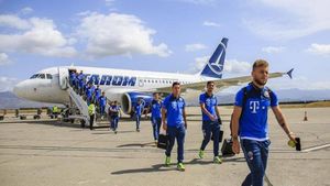 Tricolorii au ajuns la Podgorica și sunt gata pentru Muntenegru! Cum arată programul înaintea meciului