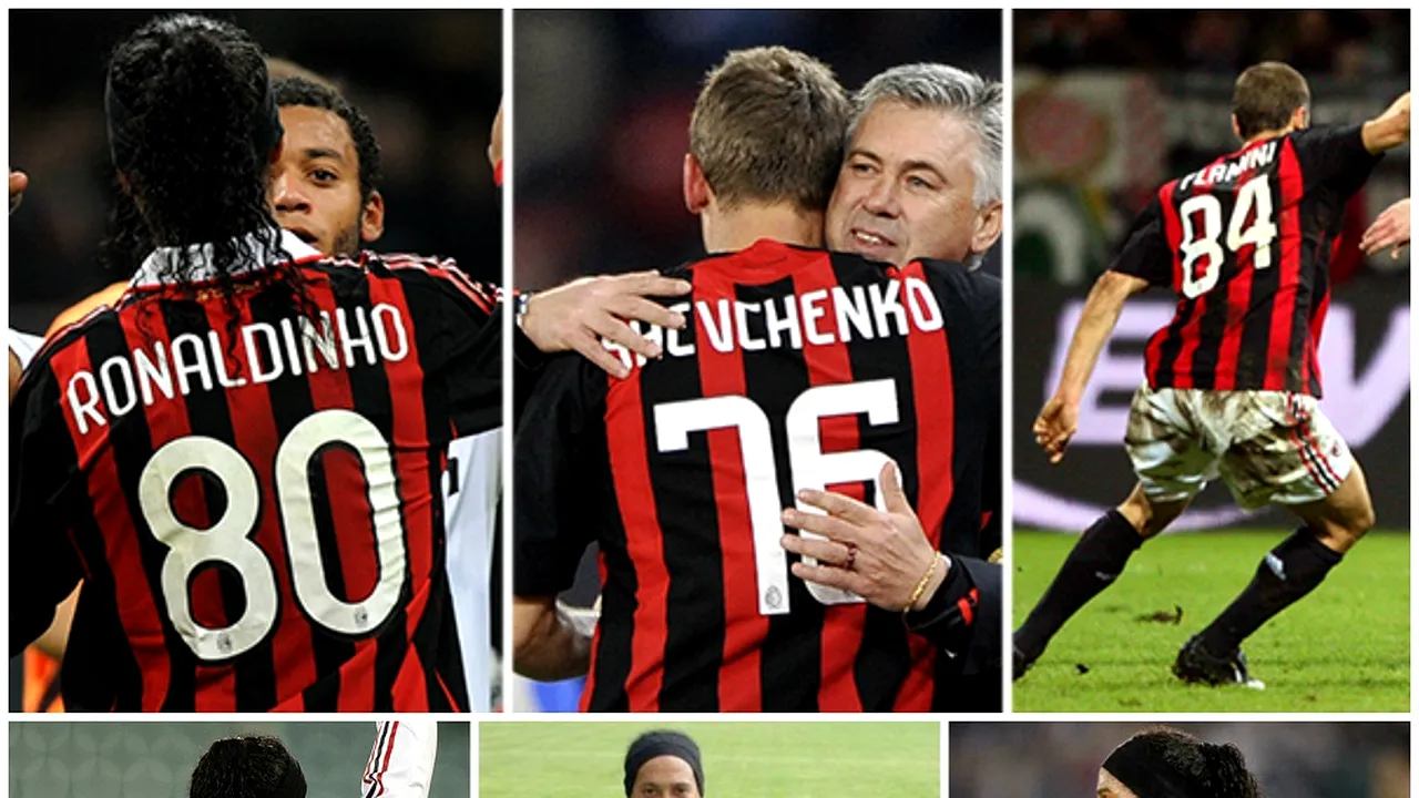 6. Tripleta: Ronaldinho, Shevchenko, Flamini - 