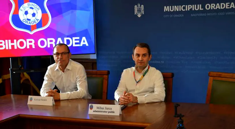 Virtualul FC Bihor Oradea are președinte, dar anunțul FRF întârzie să fie oficializat. Legenda Sandor Kulcsar, numită în funcție, iar primăria se laudă ca în perioada preelectorală