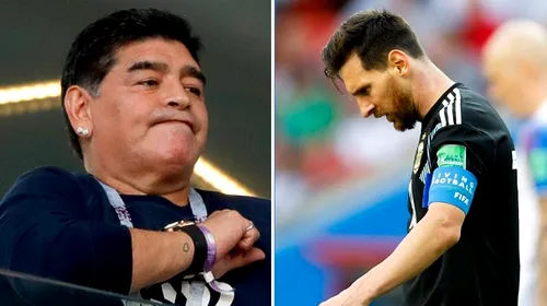 Maradona dă de pământ cu Federația de Fotbal din Argentina: „E un dezastru!”