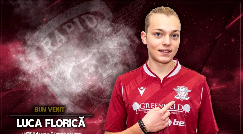 Rapid și-a readus de la FC Hermannstadt un al treilea jucător. Ultimul nou-venit a debutat în Liga 2 în umilința sibienilor cu FCSB