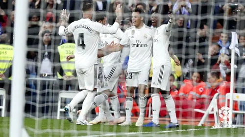 „Gură de aer” pentru Real Madrid! Campioana Europei a câștigat și a pus capăt seriei negative din campionat, la primul meci al lui Solari ca „principal”