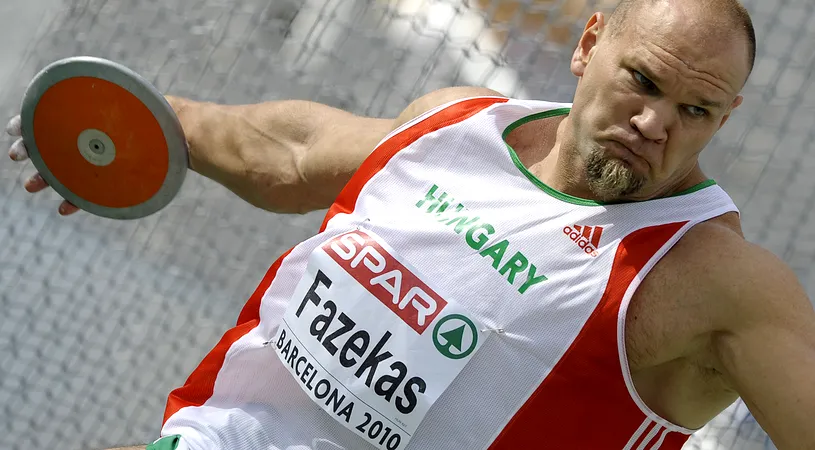 Sportivul ungar Robert Fazekas a fost depistat pozitiv din nou