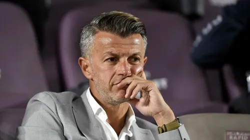 Ovidiu Burcă, sub propria presiune înainte de Dinamo - Poli Iași! Ce a promis antrenorul „câinilor” că se va întâmpla