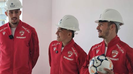 Jucătorii lui Dinamo au ajuns pe șantier la milionarul Negoiță! Imagini fabuloase cu elevii lui Kopic. FOTO