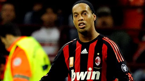 Moggi: „Ronaldinho este un handicap pentru Milan!”