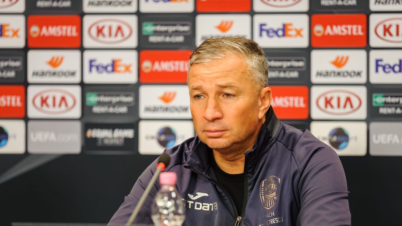 Dan Petrescu, conferință de presă maraton. Ce zice despre parcursul din Europa League a CFR-ului și ce probleme are înaintea debutului în play-off