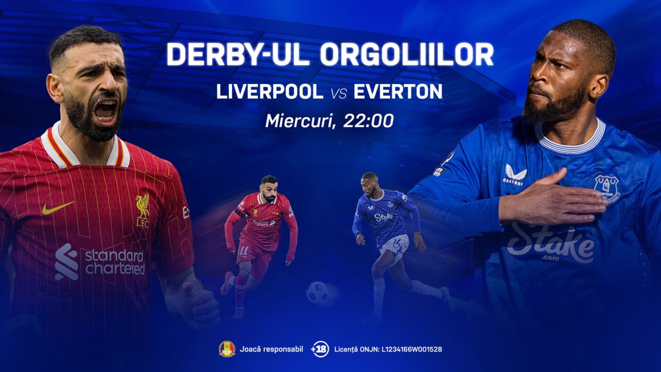 ADVERTORIAL | INFOGRAFIC: Liverpool – Everton, duelul orgoliilor din Premier League