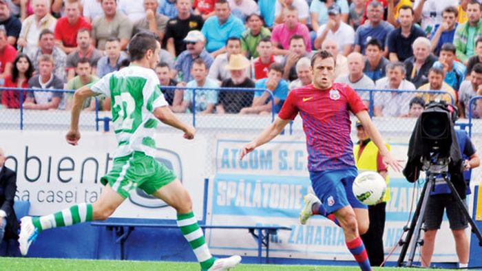 Stelistul Băjenaru a ținut Gazul în viață și lupta la titlu încinsă. "N-am luat primă nici de la Steaua nici de la noi. Țin pumnii Stelei"
