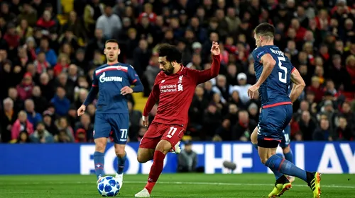 Performanță uluitoare pentru Salah în tricoul lui Liverpool! Cifra impresionantă pe care a atins-o starul egiptean