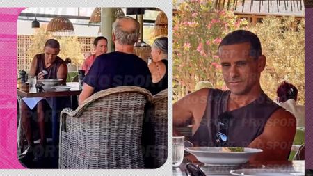 Acționarul Farului a venit din Brazilia pentru a-și face vacanța la Mamaia. Soția și socrii l-au ținut din scurt pe legendarul Balon de Aur. Imagini exclusive
