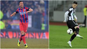 Comparație Lemnaru vs Chipciu. Cum s-a descurcat vârful dorit de Reghecampf în partida cu Steaua