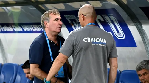 „Regele” Hagi s-a recunoscut învins de preparatorul Vasilică, după FC U Craiova – Farul Constanța 4-0: „Azi ne-a predat o lecție de fotbal”