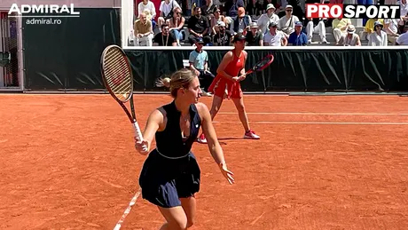 Gabriela Ruse luptă să rămână cea mai bună româncă de la Roland Garros, la dublu: „Am încercat să jucăm la fel toate punctele” | FOTO & VIDEO EXCLUSIV | CORESPONDENȚĂ DE LA ROLAND GARROS