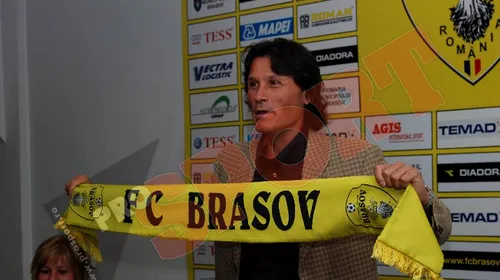 Nicolo Napoli: „Sper să ducem Brașovul în Europa League” **