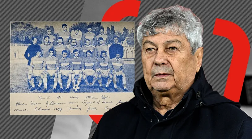 Surpriză emoționantă pentru Mircea Lucescu: „Ăsta sunt eu?!”. Imaginea cu echipa Dinamo de acum peste o jumătate de secol care l-a pus la încercare și l-a umplut de nostalgie pe selecționerul României! EXCLUSIV