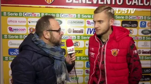 George Pușcaș înscrie din nou pentru Benevento. Marius Marin, convocat în lotul primei echipe la meciul Sampdoria – Sassuolo