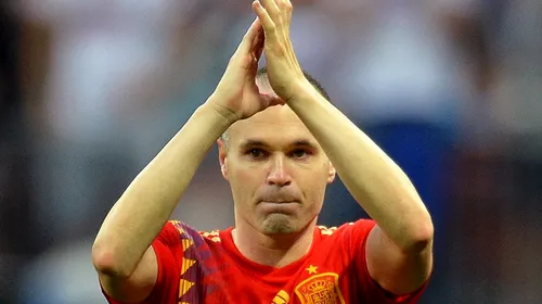 Adio, „Don Andres”! Iniesta și-a anunțat retragerea de la națională cu lacrimi în ochi: „Uneori, finalul nu este așa cum visăm”