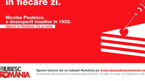 Vodafone, BRD Groupe Societe Generale, Xerox se alătură campaniei** „De ce iubesc România”