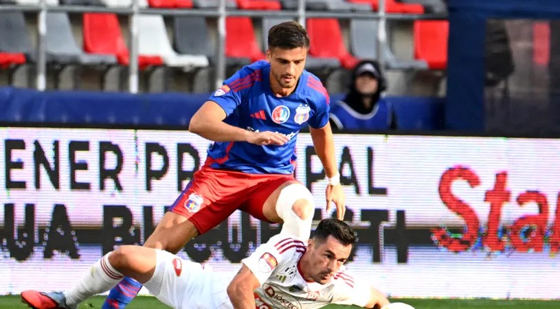 Dragoș Nedelcu a rezistat doar 30 de minute în Steaua - Sepsi OSK 2-1. Ce a pățit mijlocașul