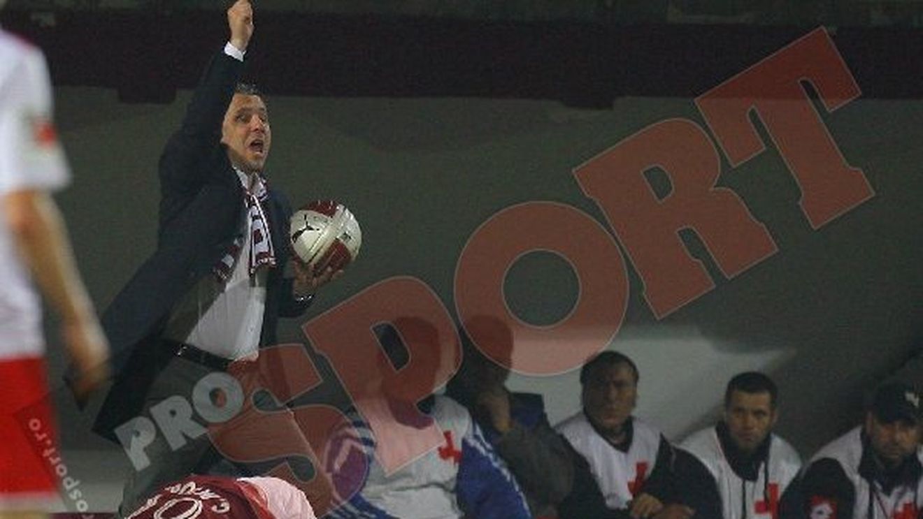 Rapid, doar un gol în 3 etape!** "Nu sunt Becali să schimb antrenorul când ninge sau plouă"