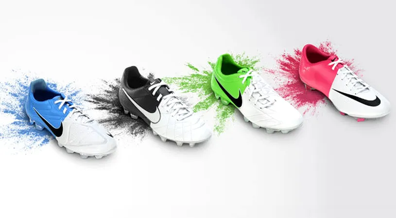 Nike, colecție specială înainte de Euro 2012! FOTO Cum se vor încălța CR7, Rooney sau Iniesta la CE 