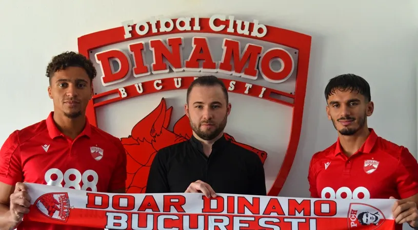 Dinamo, achiziții pe repede înainte! Doi fotbaliști au fost prezentați după înfrângerea cu SC Oțelul, dar nivelul lor e cu semnul întrebării. Sezonul trecut au jucat în total 90 de minute