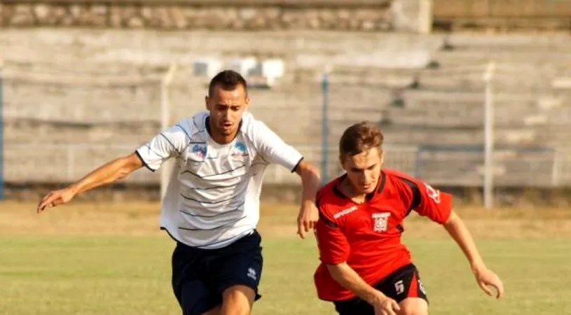 FC Hunedoara a pierdut cu Metalul Reșița,** deși a condus de două ori