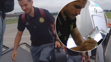 Chipciu, gata să debuteze pentru Anderlecht în Champions League! Fostul stelist a făcut deplasarea în Rusia. VIDEO Cum a fost filmat în avionul belgienilor