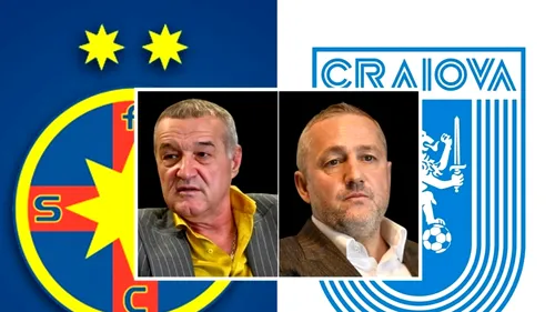 FCSB sau Universitatea Craiova: cine are cei mai buni fotbaliști din Superliga? Mihai Rotaru compară post cu post vedetele celor două echipe, în direct, și îi dă o lovitură cruntă lui Gigi Becali! „Nu l-aș da pe el pentru Coman”