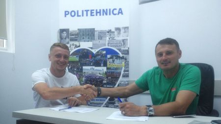 Un nou transfer în Copou. Danu Spătaru a semnat pe doi ani cu CSM Poli Iași