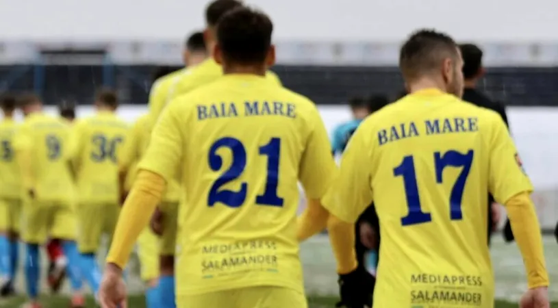 Situație critică la Minaur Baia Mare, care poate retrograda în Liga 4! Maramureșenii sunt pe marginea prăpastiei
