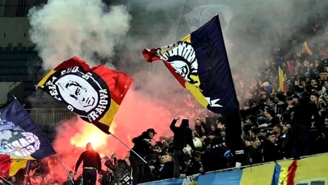Fanii FC U Craiova se pregătesc de spectacol pe 