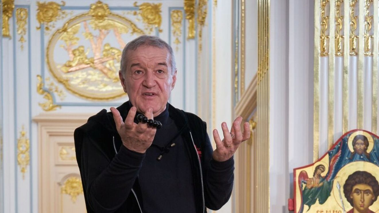 Gigi Becali a făcut prăpăd după 45 de minute. A dat afară 3 fotbaliști din echipa de start la pauza meciului FCSB - Oțelul