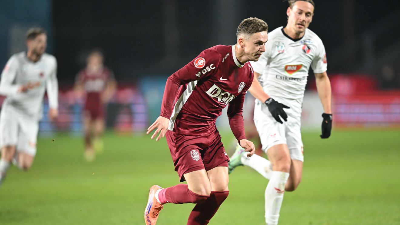 A explodat scandalul cu Louis Munteanu. Șeful lui CFR Cluj îi interzice transferul la FCSB: „S-a încheiat!”