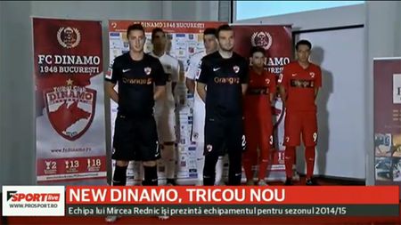 VIDEO | Dinamo și-a prezentat echipamentul și lotul pentru noul sezon! Cum arată noile tricouri