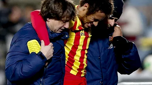 Veste dură pentru Barcelona! Neymar s-a accidentat la gleznă și ar putea lipsi în Liga Campionilor