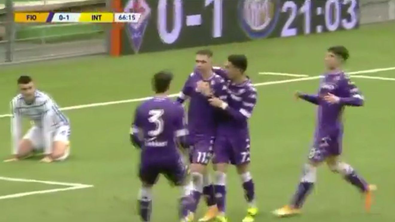 Louis Munteanu, gol superb pentru Fiorentina U19, în meciul cu Inter! Românul i-a ridicat în picioare pe cei din conducere | VIDEO