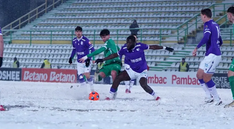 CSC Dumbrăvița a ieșit din Cupa României cu o înfrângere cu gol decisiv primit din offside. Reacția lui Florin Fabian după eșecul din zăpadă contra CFC Argeș