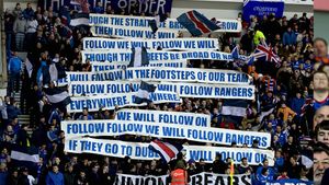 Goian, CUTREMURAT de reacția genială a fanilor!** Ce au făcut după ce Rangers a fost LOVITĂ‚ în plin: "O să vă susținem și mai mult!"